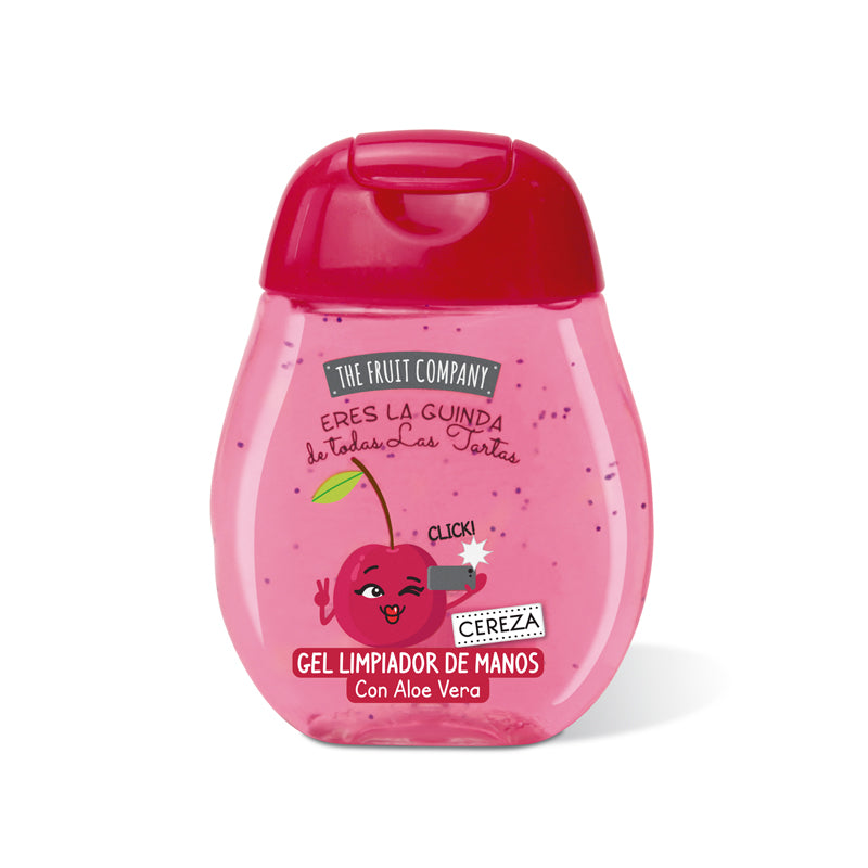 The Fruit Company Pocket Hand Sanitisers - 70% Alcohol - Cherry Scented